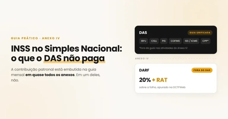 INSS no simples nacional